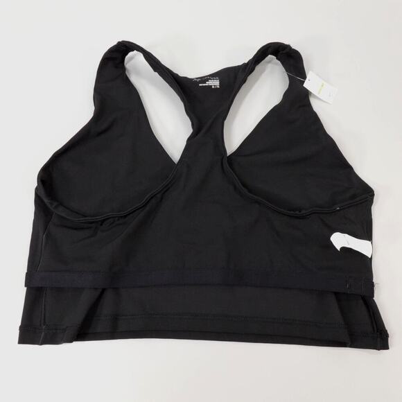 AERIE Offline Real Me Sports Bra Womens XL Black Longline Racerback Athleisure - Picture 7 of 15